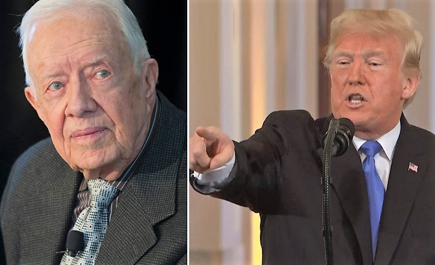 Trump Silences Jimmy Carter For Calling Him Illegitimate President: ‘I Feel Bad For Him’
