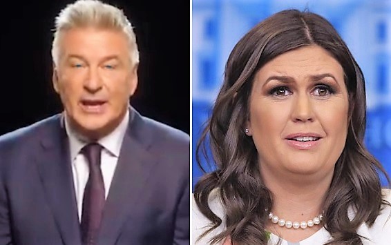 Alec Baldwin Attacks Sarah Sanders During Feud With Her Father Mike Huckabee