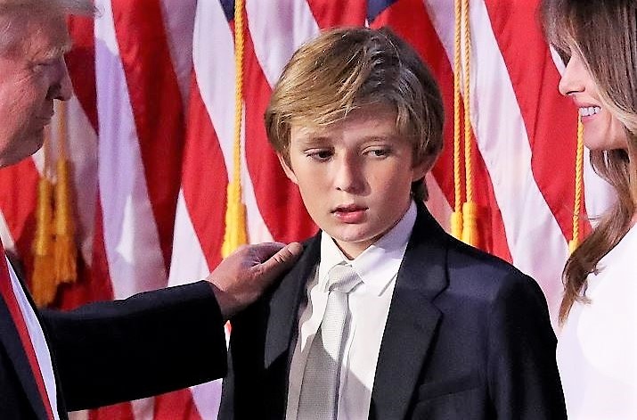 The Left Spent Father’s Day Attacking 13-Year-Old Barron Trump