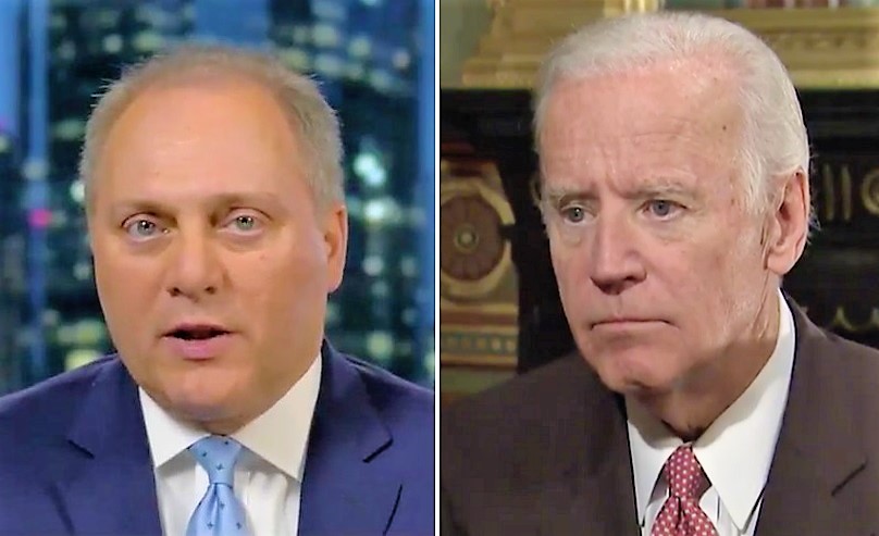 ‘Seriously Joe?’: Steve Scalise Blasts Biden After He Claimed Russian Meddling Didn’t Happen On His & Obama’s Watch