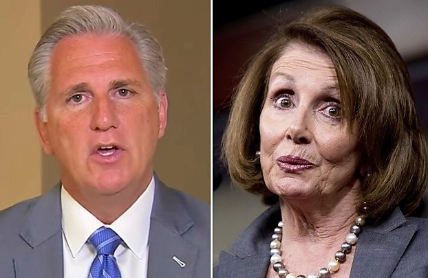 McCarthy Rips Pelosi’s ‘Untrue’ Claim That President Trump Plans To ‘Make America White Again’ With 2020 Census