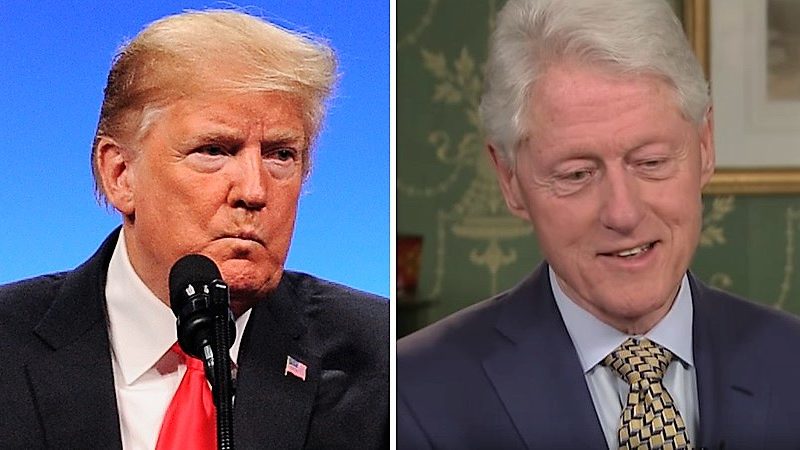 President Trump Slams Bill Clinton – Questions If He Went To Epstein’s Private Island