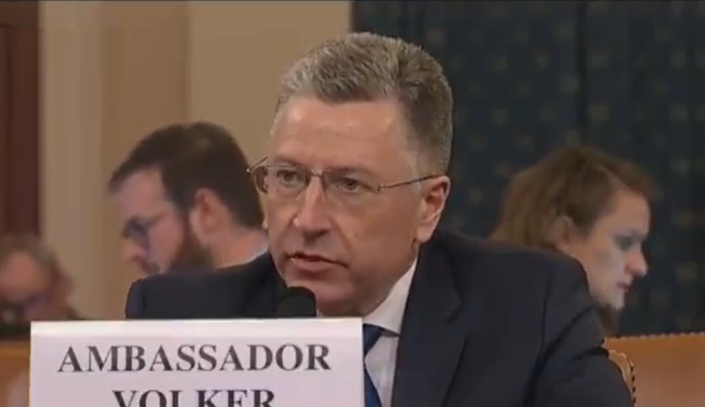 Key Witness Has Mic Drop Moment At Impeachment Inquiry “Mr. Volker, You Just Took Away Their Entire Case”