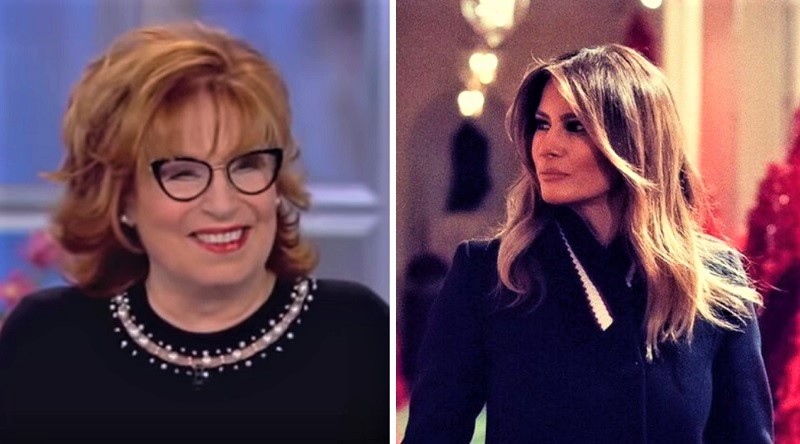 “Looks Like She Is At Funeral” – Joy Behar Trashes First Lady Melania On The View