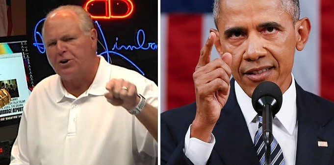 Rush Limbaugh Accuses Ex-President Obama Of Planting Moles In The WH To Sabotage President Trump