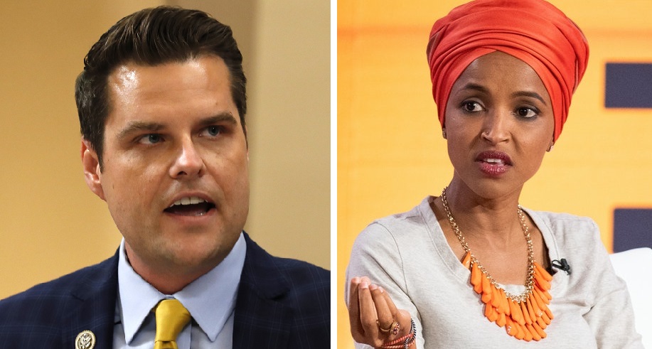 Matt Gaetz Rips Ilhan Omar Over $350M “Poison Pill” For Refugees & Immigrants In Stimulus Package