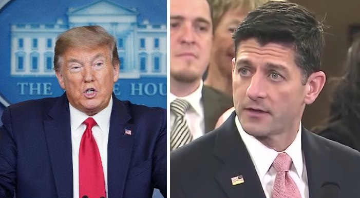 Trump Accuses Paul Ryan Of Sabotaging Him Within Fox News, Claims The Network Is Being Duped By The Dems