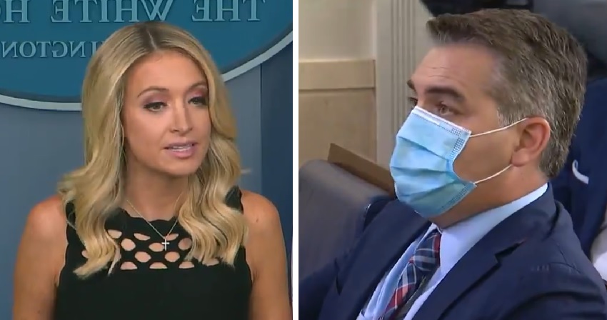 McEnany Shuts Down Rude Question From Acosta – Drags Skeleton From CNN’s Closet To Prove Her Point