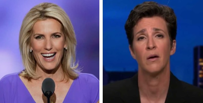 Ingraham Shoves Leftist Host Maddow Out Of Top Spot – Becomes Most Watched Female TV Host