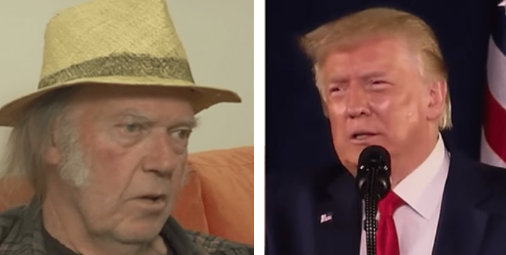 Neil Young Says He Changed His Mind On Suing Trump “I’m Looking At It Again”
