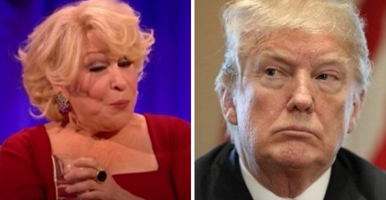 Bette Midler Says “Trump’s A Murderer… I Can’t Stop Crying” – Gets Rude Awakening On Social Media