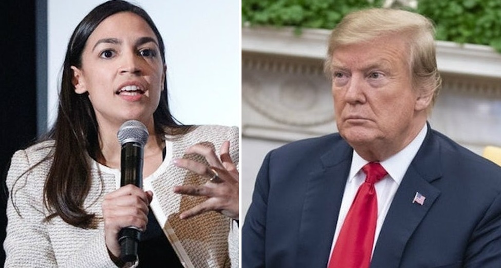 Ocasio-Cortez Challenges Trump To Compare Who Had Better Grades After He Called Her “Not Even a Smart Person”