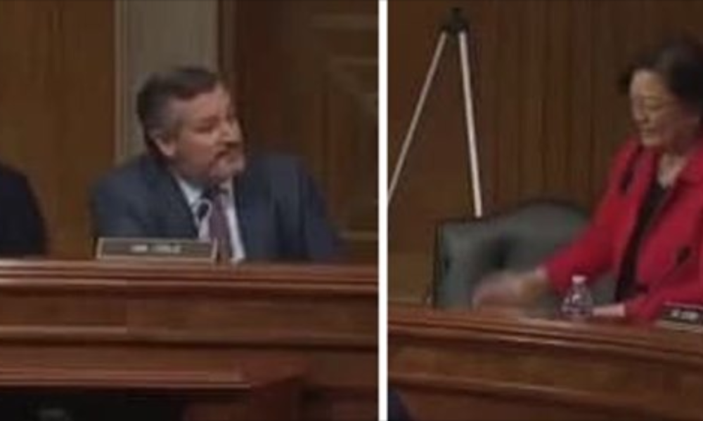 Watch: Democrat Senator Mazie Hirono Walks Out When Cruz Slams Dems Who Won’t Condemn Antifa