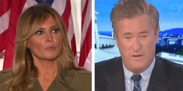 Scarborough Calls Melania “Shameless” & Trashes Her For Not Criticizing Trump When He Attacked His Wife Mika
