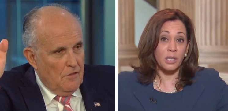 Giuliani Rips Kamala Harris To Shreds For Her “Embarrassing” Record As a Prosecutor