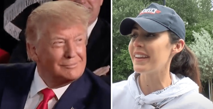 Trump Cheers & Endorses Anna Paulina After She Wins Her Republican Primary