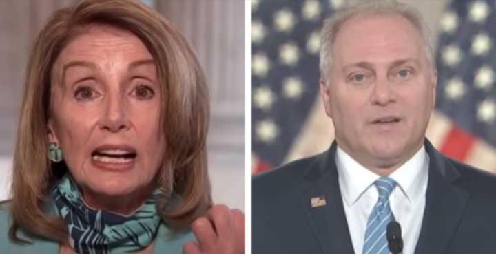 “I Was Shot Because Of This” – GOP Reps Outraged Of Pelosi’s Rhetoric Calling Them “Domestic Enemies”