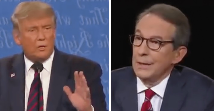 Trump To Chris Wallace “First Of All, I Guess I’m Debating You, Not Him… That’s OK. I’m Not Surprised”