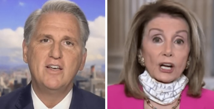 McCarthy Says Nancy Pelosi’s Reaction To POTUS Getting COVID-19 “Rather Disgusting”